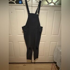 No Boundaries Charcoal Jumpsuit with Pockets